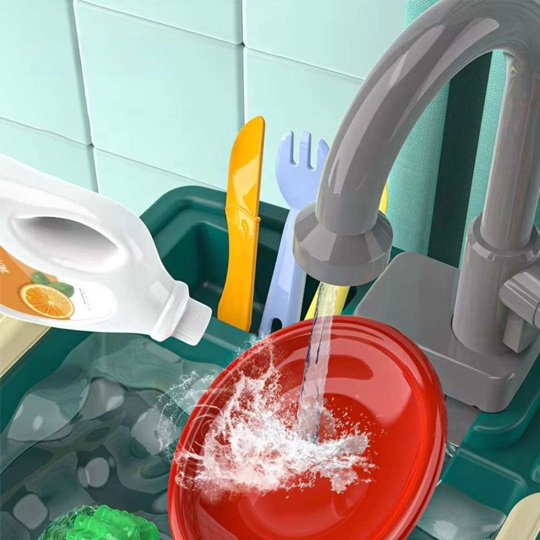 Speelkeuken Met Waterfunctie En Interactief Ontwerp
