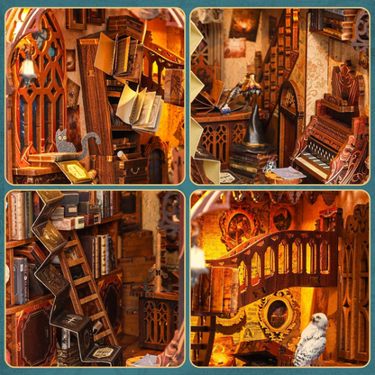 MysticBook houten doe-het-zelf book nook