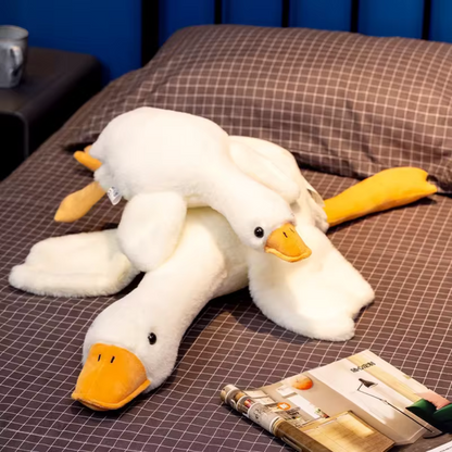GooseHaven pluche ganzenkussen