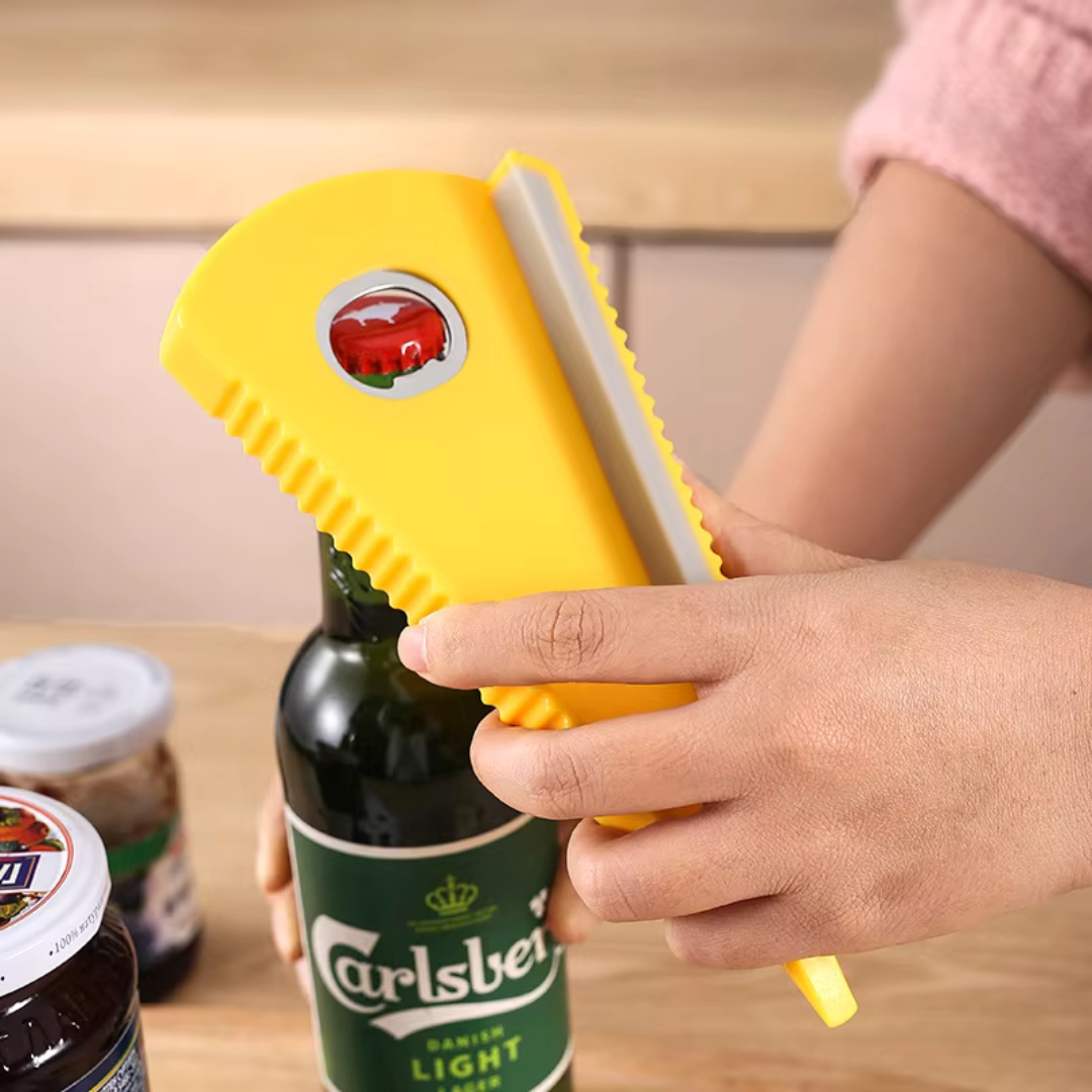 GripOpener multifunctionele fles- en blikopener