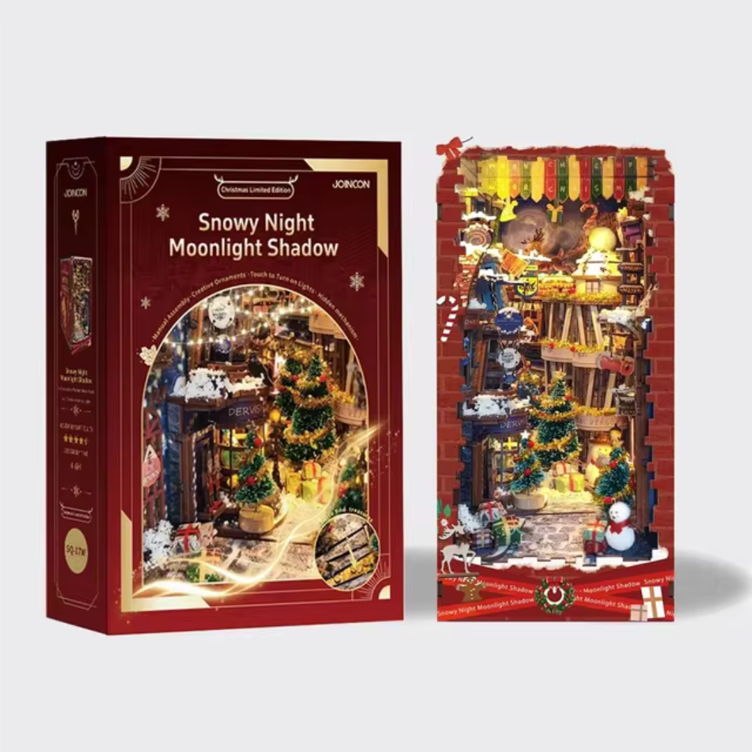 MysticBook doe-het-zelf houten boekenhoek