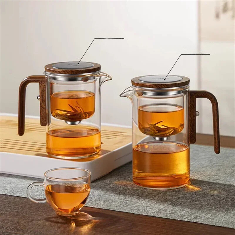 TeaSphere glazen theepot met filter