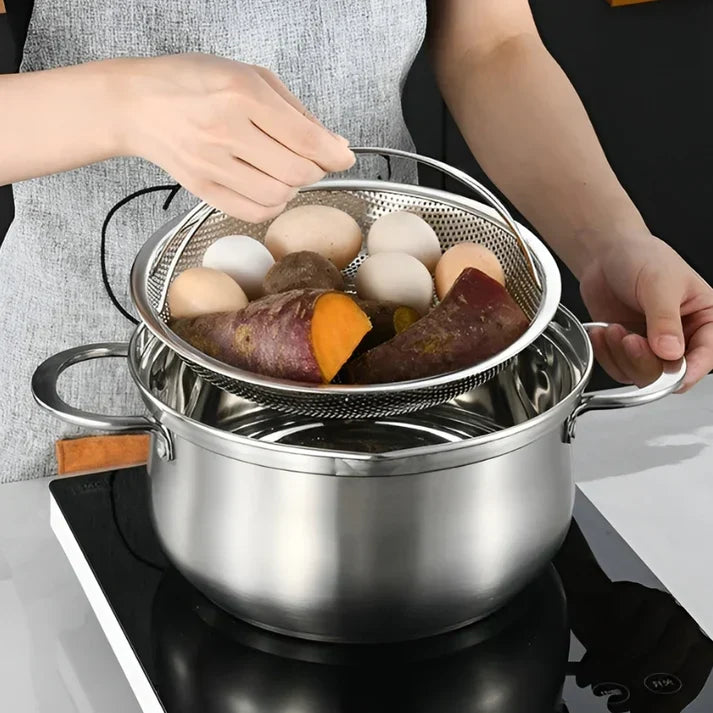 SteamChef RVS stoommand