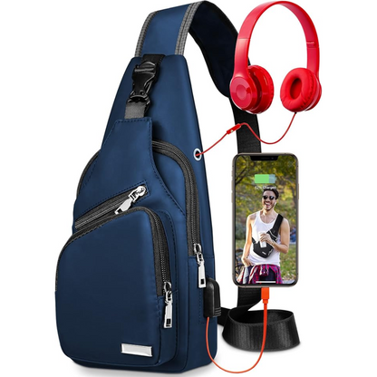WaveSling multifunctionele waterdichte sling bag