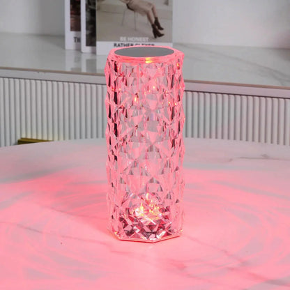 Lumio Baso Sparkling Crystal Touch tafellamp