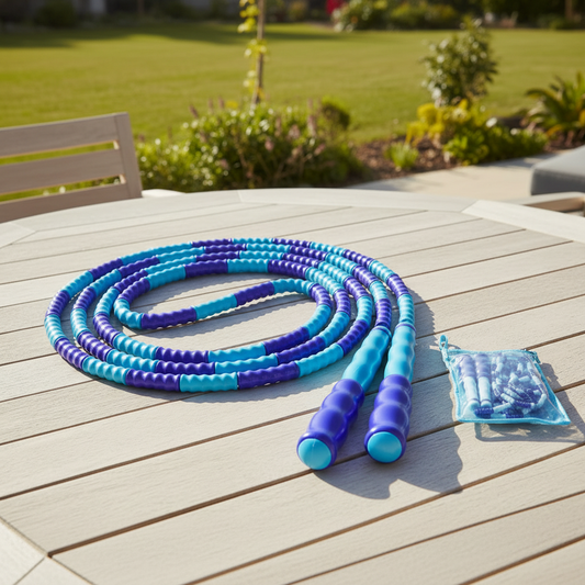 Flexirope verstelbaar kralenspringtouw