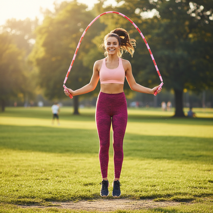 Flexirope verstelbaar kralenspringtouw
