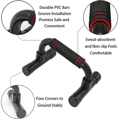 Pushmaster ergonomische opdruksteunen
