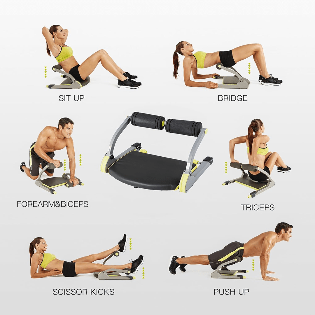 Coremax compacte buikspiertrainer