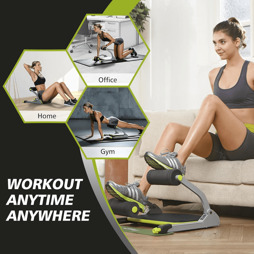 Coremax compacte buikspiertrainer