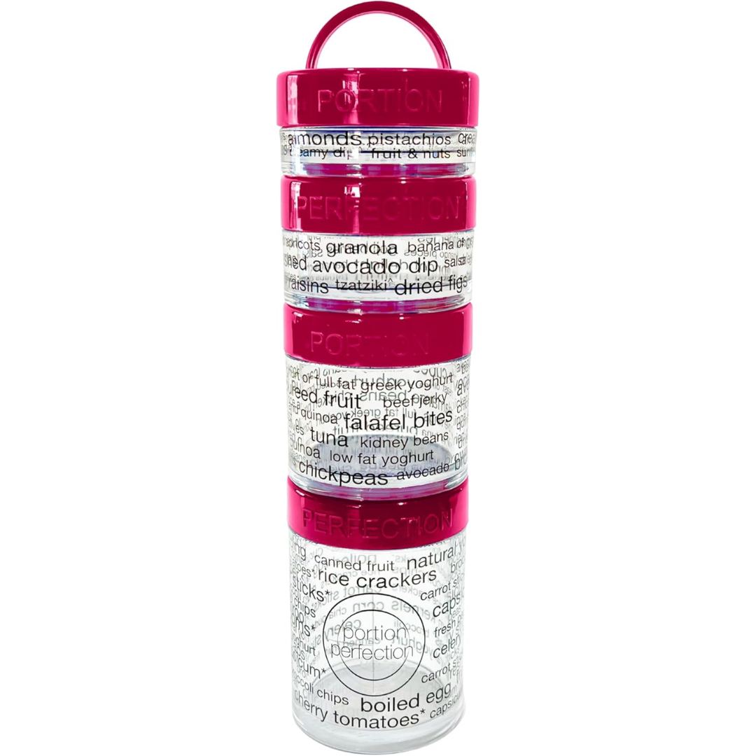 Stapelbare 100-Calorie portiecontrole containers