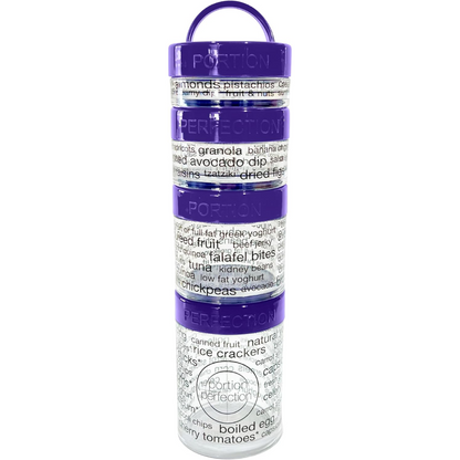 Stapelbare 100-Calorie portiecontrole containers