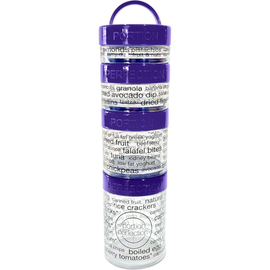 Stapelbare 100-Calorie portiecontrole containers