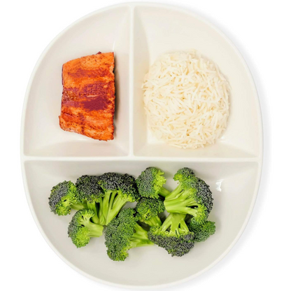 Portion Control porseleinen dieetbord