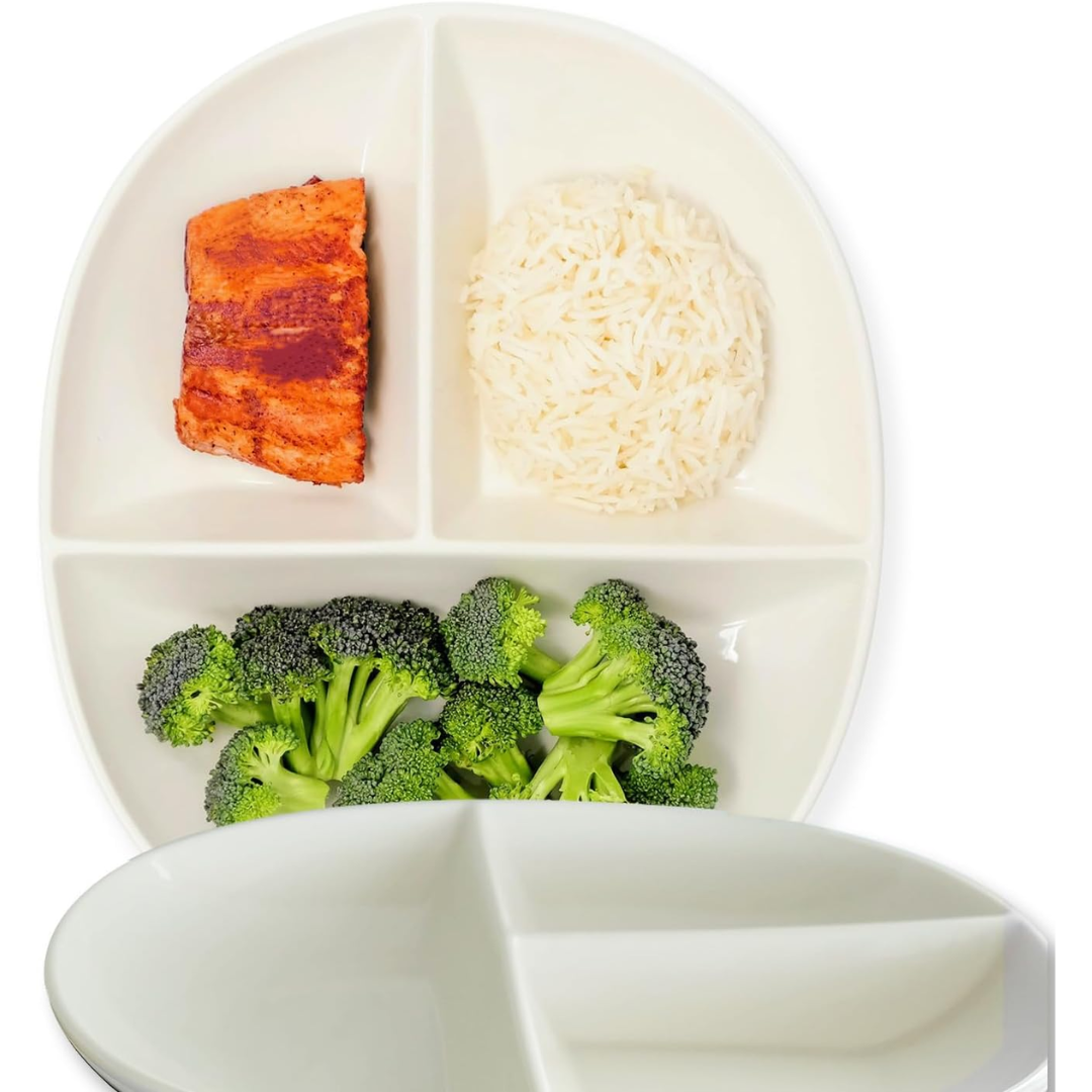 Portion Control porseleinen dieetbord