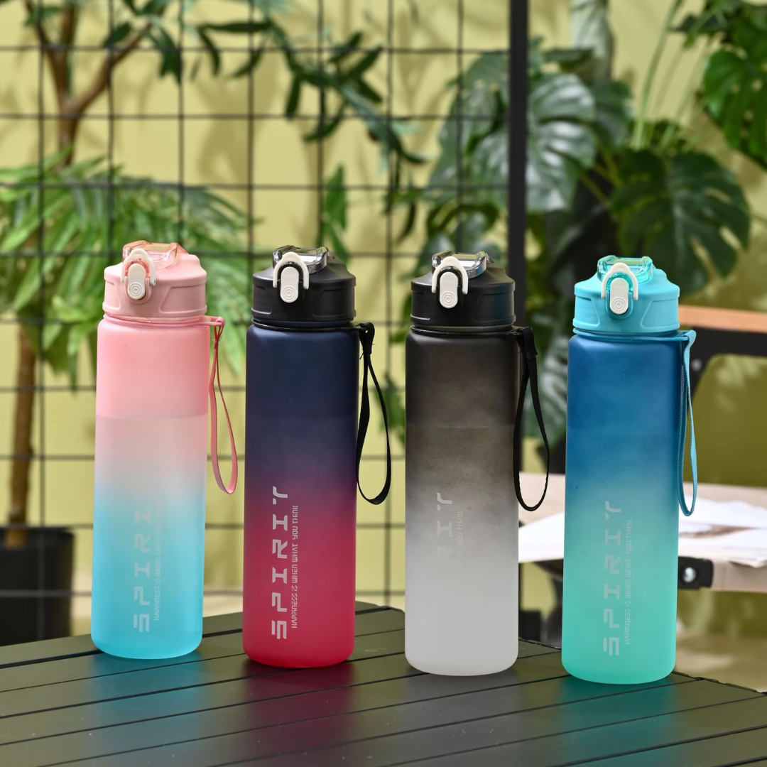 Lekvrije Sportwaterfles 1L