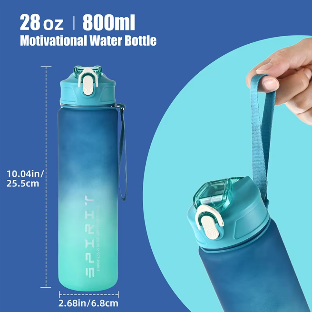 Lekvrije Sportwaterfles 1L