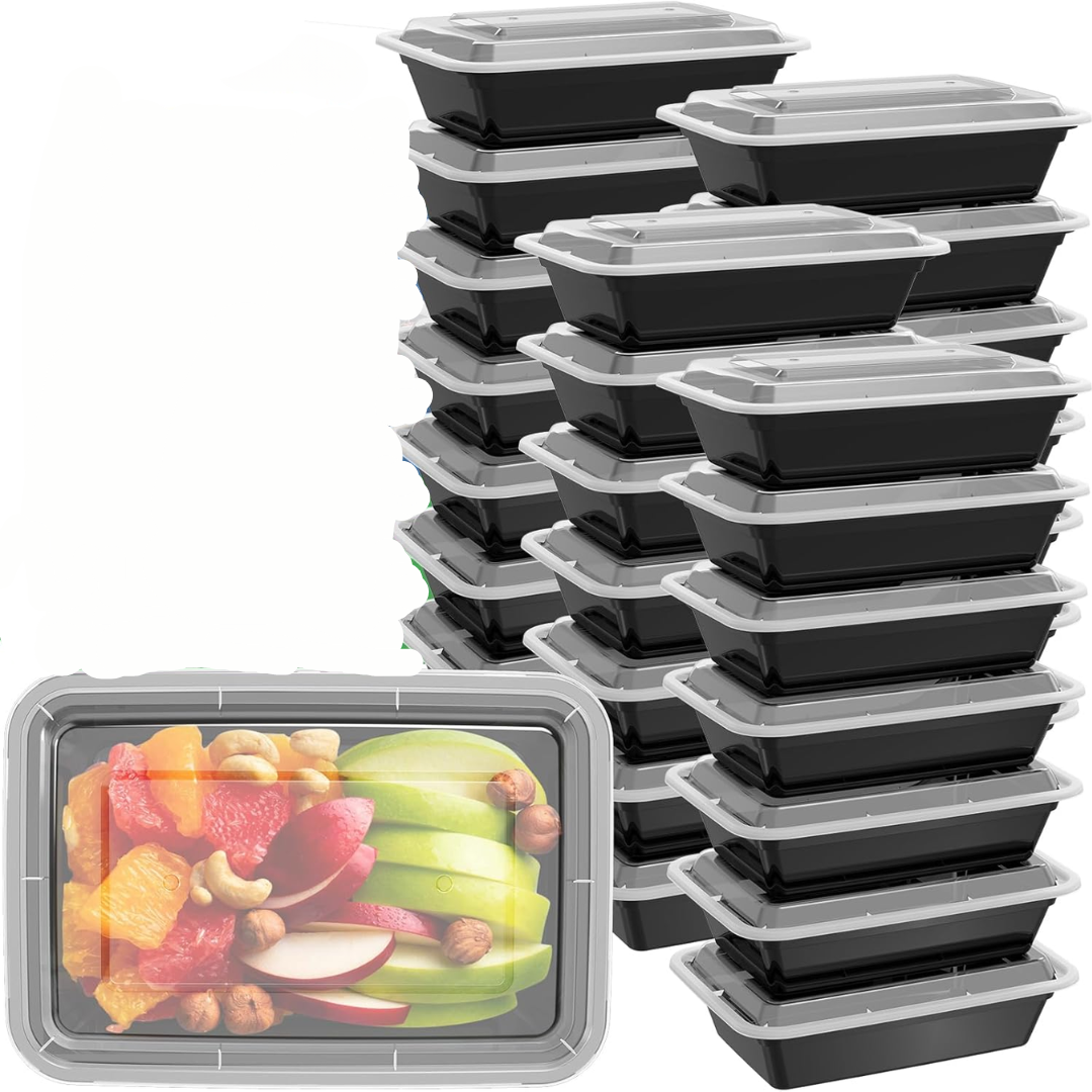 Herbruikbare maaltijd prep containers 50-pack