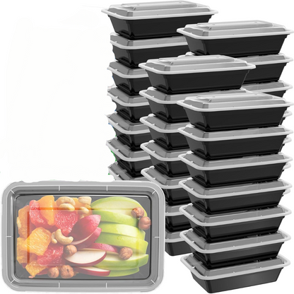 Herbruikbare maaltijd prep containers 50-pack