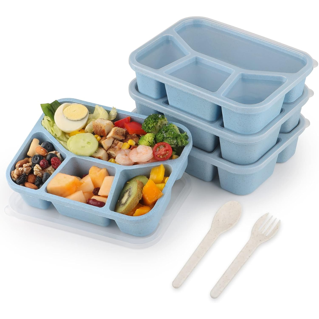 BentoBox Pro herbruikbare snackdoos 4-pack