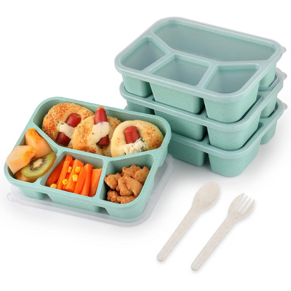 BentoBox Pro herbruikbare snackdoos 4-pack