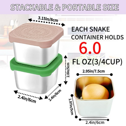 RVS Snackdozen voor Kinderen 175ml 6-Pack