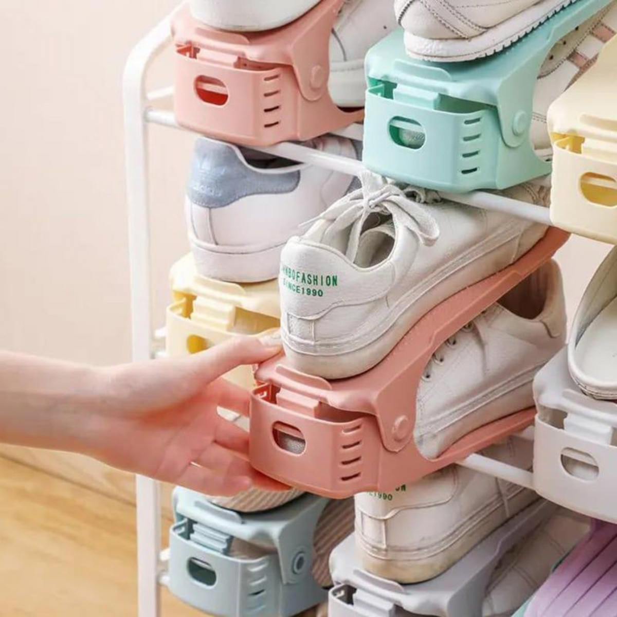 ShoeRack verstelbare schoenorganizer