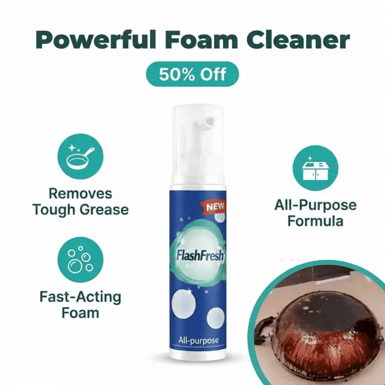 FlashFresh spoelvrije oppervlaktereiniger spray