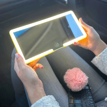 MirrorTouch oplaadbare LED-autospiegel