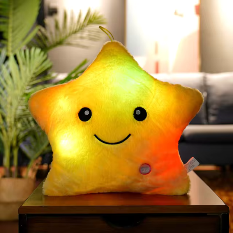 StarGlow oplichtend knuffelkussen