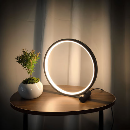 Halo cirkelvormige nachtkastlamp