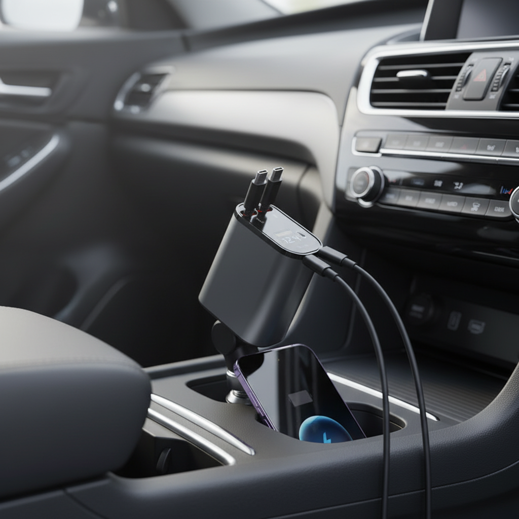 PowerCharge opvouwbare autolader