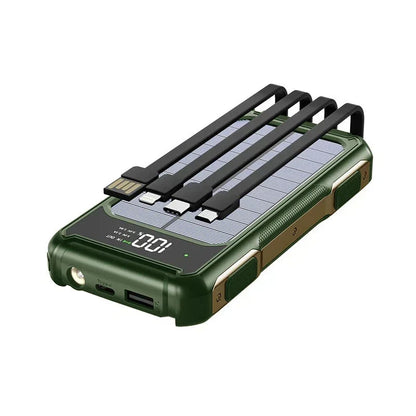 Solar powerbank met digitaal display