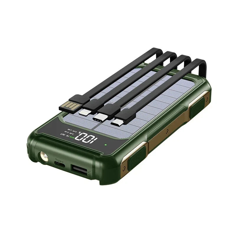 Solar Powerbank met digitaal display