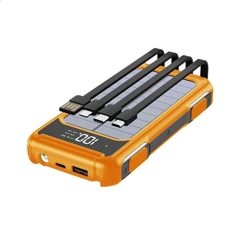 Solar Powerbank met digitaal display