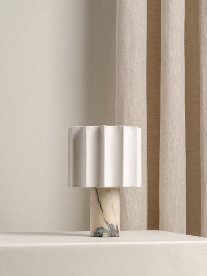 Luxe oplaadbare marmeren tafellamp