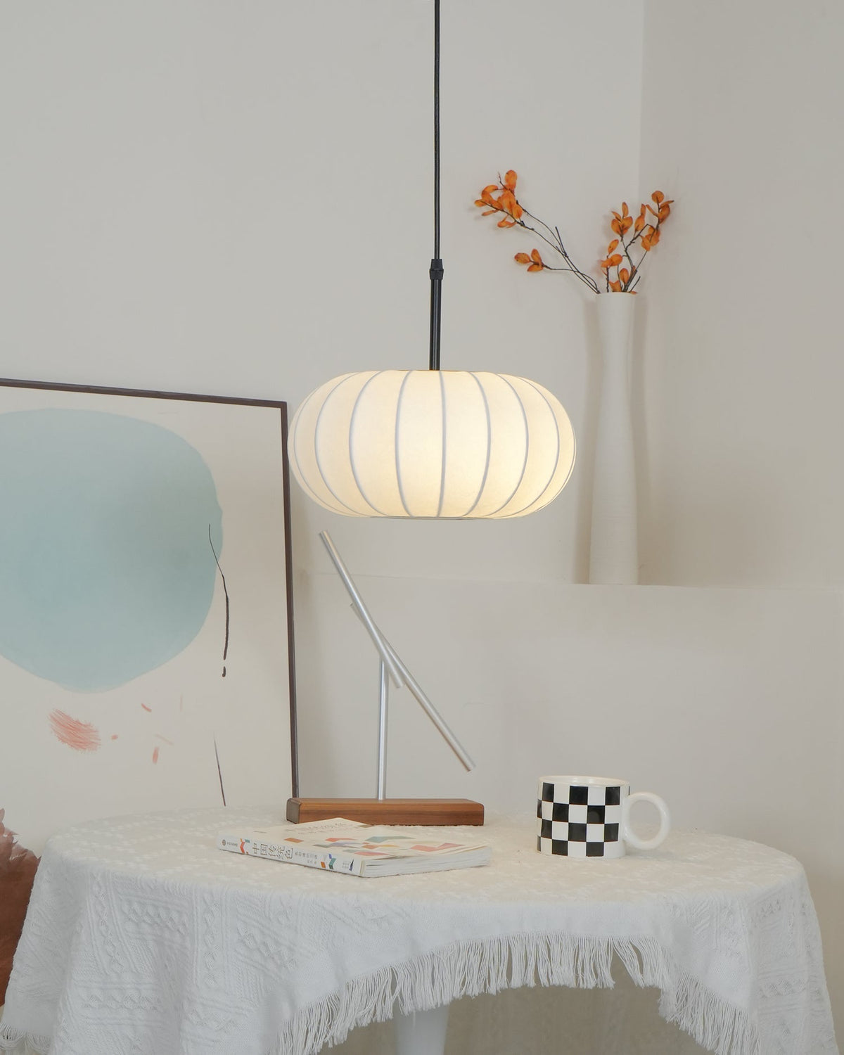Wabi-Sabi natuurlijke hanglamp