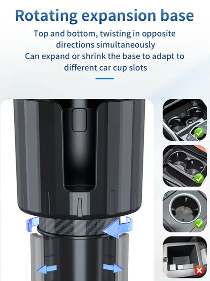 AutoCool USB autoventilator met bekerhouder