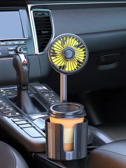 AutoCool USB autoventilator met bekerhouder