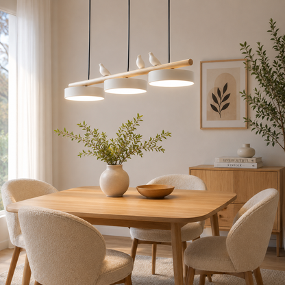 Navando verstelbare vogel hanglamp met LED