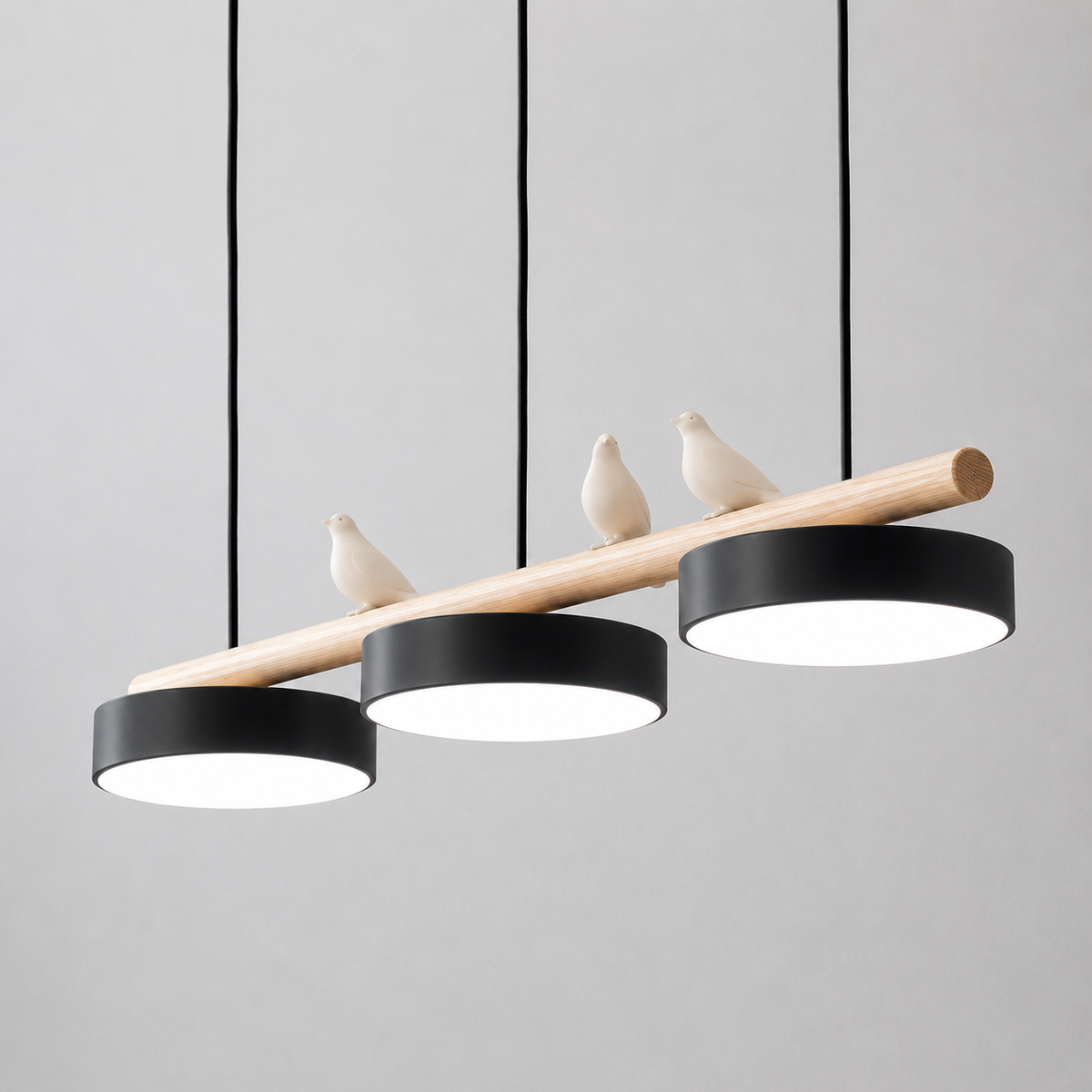 Navando verstelbare vogel hanglamp met LED