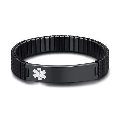 MediBand personaliseerbare medische veiligheidsarmband