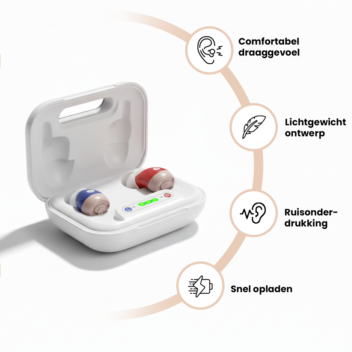 Voco Air 2.0 onzichtbaar gehoorapparaat
