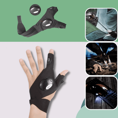 Voltagear vingerloze led-handschoenen