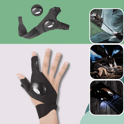 Voltagear vingerloze led-handschoenen