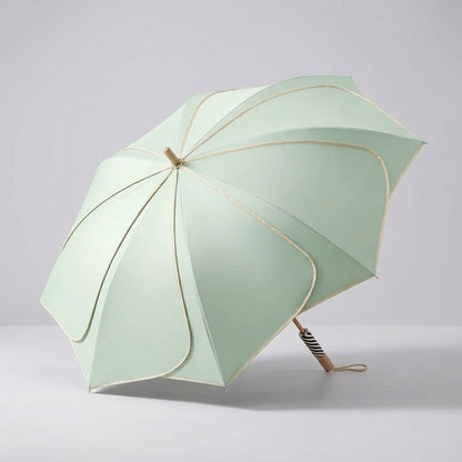 Woodloom damesparaplu met bloemenmotief
