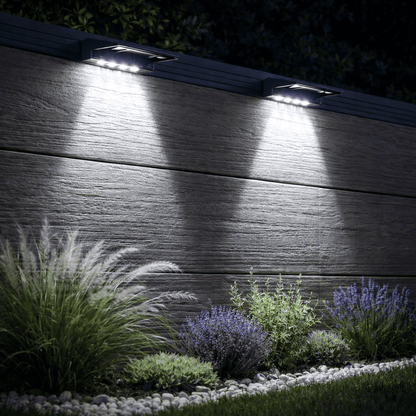 Solarwand zonne-wandlamp voor buiten