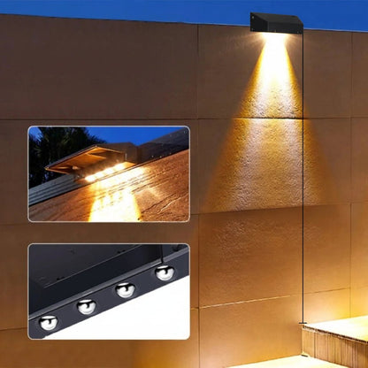 Solarwand zonne-wandlamp voor buiten
