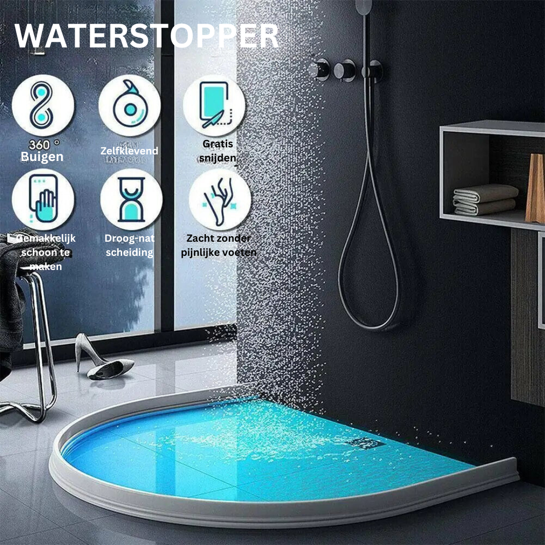 Akua WaterStopper siliconen douchebarrière