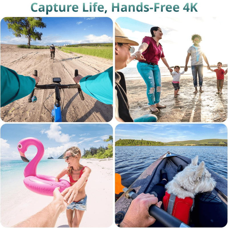 AdrenaCam 4K waterdichte actiecamera